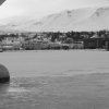 With Akureyri in the background