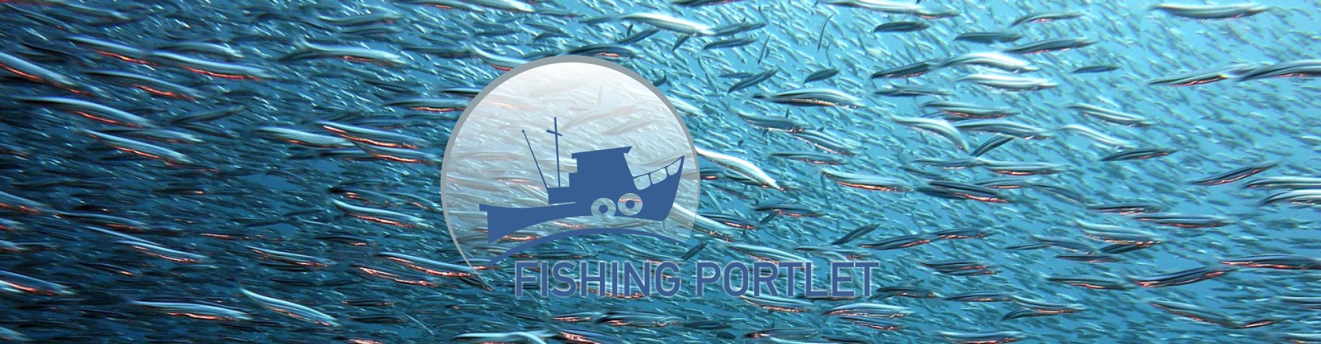 Fishing Portlet - A large group of fish in the ocean