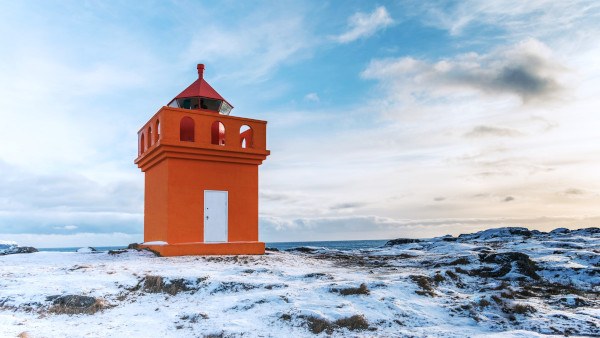 Lighthouse in the Arctic