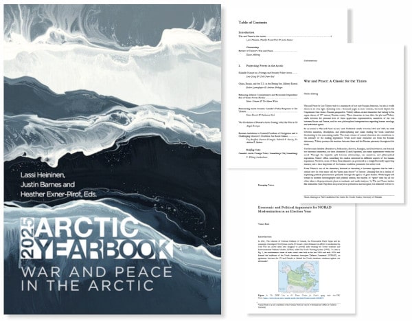 Arctic Yearbook 2025 - War and Piece in the Arctic