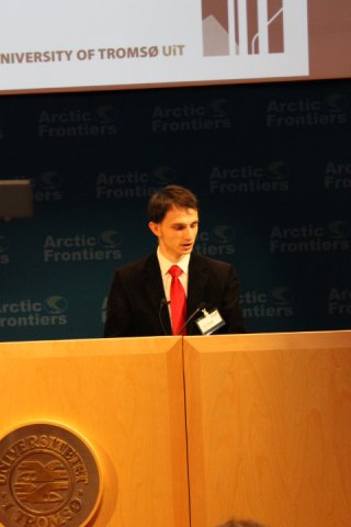 Piotr Graczyk from Tromso University