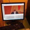 Recording the symposium.