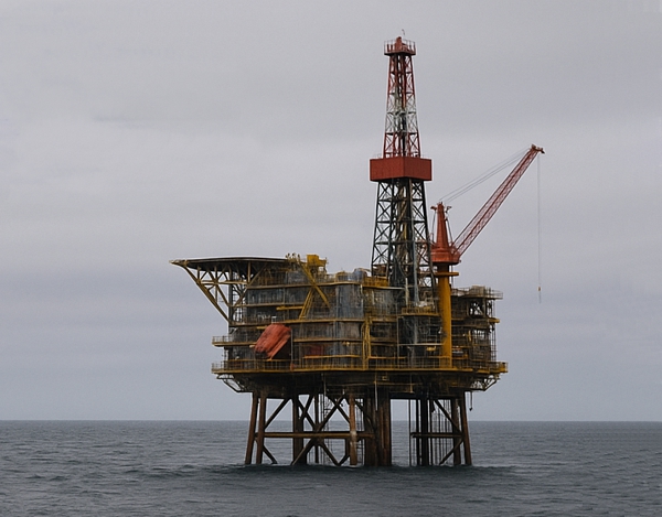 Offshore oil production schema